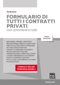 Formulario di tutti i contratti privati