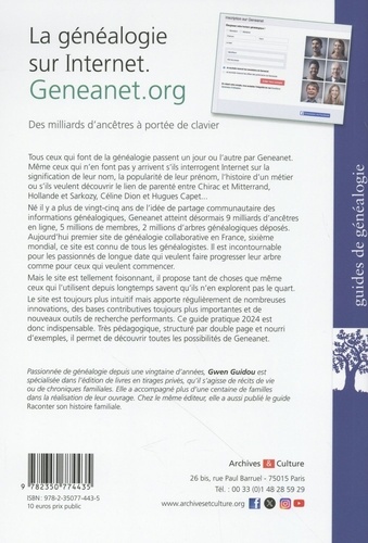 La généalogie sur Internet : Geneanet.org. Des milliards d'ancêtres à portée de votre clavier  Edition 2024
