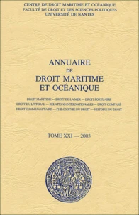 Annuaire de droit maritime et océanique