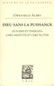 Gwenaëlle Aubry - Archéologie de la puissance - Tome 1, Dieu sans la puissance. Dunamis et Energeia chez Aristote et chez Plotin.