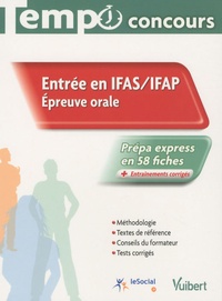 Gwenaëlle Taloc - Entrée IFAS / IFAP - Epreuves orale.