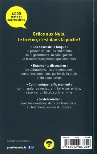 Le breton pour les nuls. Guide de conversation 4e édition