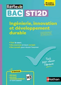 Ingénierie, innovation et développement durable 1re Tle STI2D