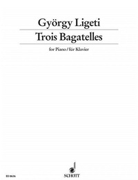 György Ligeti - Three Bagatelles - piano..