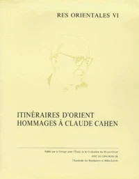 Itinéraires d'orient.
