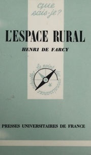 H de Farcy - L'Espace rural.
