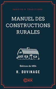 Manuel des constructions rurales