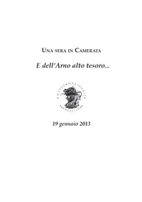Una sera in Camerata