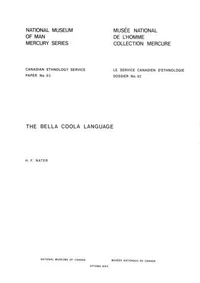 Bella Coola language
