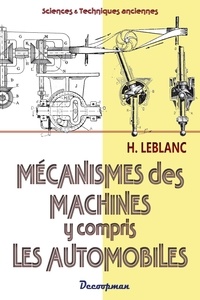 Télécharger des livres en anglais Les mécanismes des machines y compris les automobiles in French