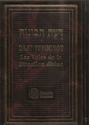 H. luzzato rabbi M. - Les voies de direction divine - Daat' Tévounot'.
