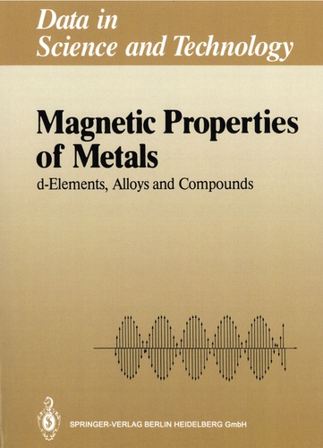 Magnetics Properties of Metals. D-Elements, Alloys and Compounds