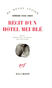 Récit d'un hôtel meublé