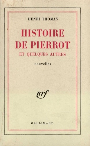 HISTOIRE DE PIERROT