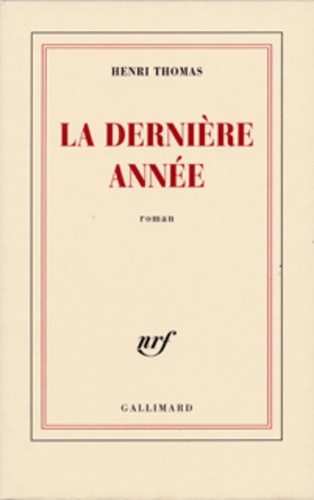 La dernière année