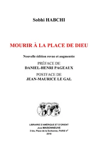 Mourir à la place de Dieu