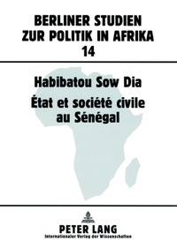 Habibatou Sow dia - Etat et société civile au Sénégal.
