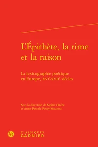 L'épithète, la rime et la raison