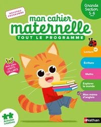 Mon cahier maternelle Grande Section