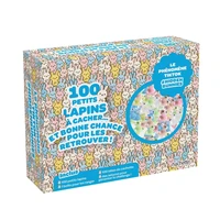 100 petits lapins à cacher... et bonne chance pour les retrouver !