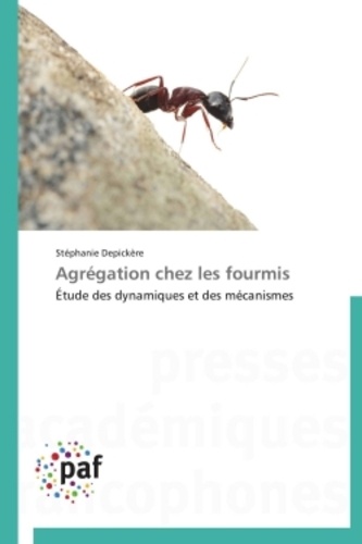 Agrégation chez les fourmis. Etude des dynamiques et des mécanismes