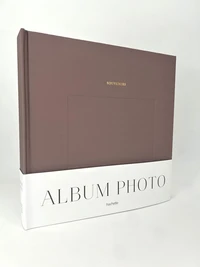 Album photos aubergine