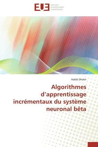 Algorithmes d'apprentissage incrémentaux du système neuronal bêta