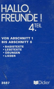 Jean-François Recalde et Jean Zehnacker - Allemand 4e LV2 - Cassette audio Von Abschnitt 1 bis Abschnitt 6.