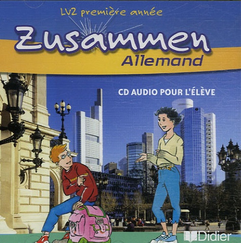 Norbert Biscons et Martine Dalmas - Allemand LV2 1e année - CD audio.