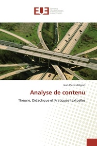 Jean-Pierre Adigran - Analyse de contenu.