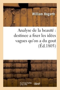 William Hogarth - Analyse de la beauté : destinee a fixer les idées vagues qu'on a du gout (Éd.1805).