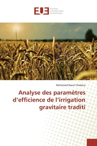 Analyse des paramètres d'efficience de l'irrigation gravitaire traditi