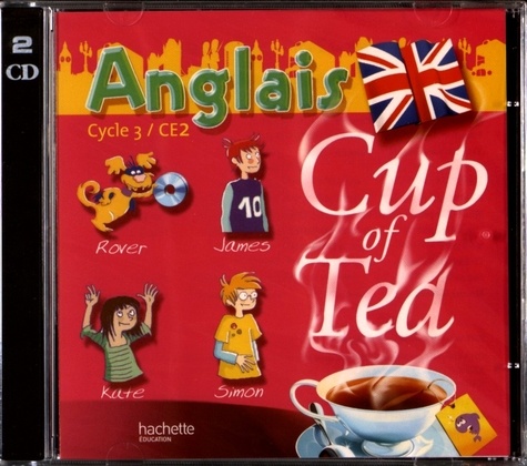 Anglais 1re année CE2 Cycle 3 Cup of Tea - CD... de Gisèle Albagnac - Livre  - Decitre