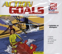 Patrick Aubriet - Anglais 2e professionnelle Bac pro 3 ans Action Goals - 2 CD audio.