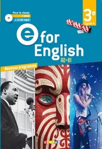  Didier - Anglais 3e Cycle 4 E for English. 1 DVD + 2 CD audio