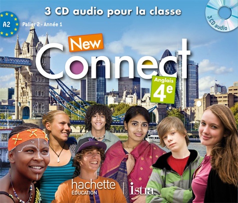 Wendy Benoit - Anglais 4e A2 palier 2 année 1 New Connect. 3 CD audio