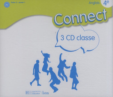  Istra - Anglais 4e Connect - 3 CD classe.