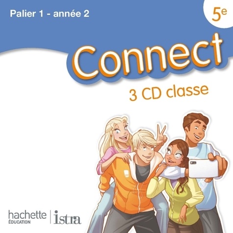 Marc Roussel - Anglais 5e Connect Palier 1 année 2. 3 CD audio