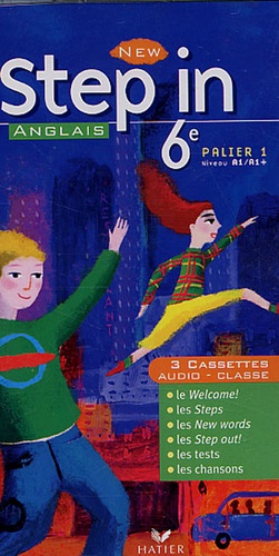 Vincent Bund - Anglais 6e Palier 1 Niveau A1/A1+ - 3 Cassettes audio Classe.