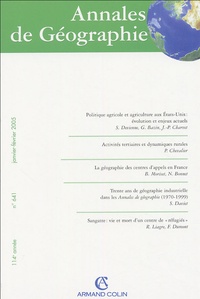 S Devienne - Annales de Géographie N° 641, Janvier-Févr : .