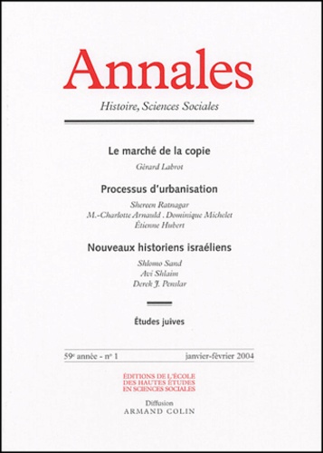Gérard Labrot et Shereen Ratnagar - Annales Histoire, Sciences Sociales N°1 janvier - févrie : .