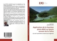 Pauni bernard Musafiri - Application de la fonction pluie-dEbit au bassin versant de la Tafna - Cas de l'oued Khemis (Nord-ouest AlgErien).
