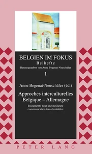 Approches interculturelles Belgique-Allemagne