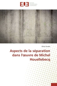 Aspects de la séparation dans l'oeuvre de michel houellebecq