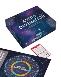 Marc Neu - Astro Divination - Dévoilez votre avenir grâce à la magie des astres. Avec 1 plateau de jeu, 1 dé, 7 cartes Clé du Jeu, 30 cartes Nombres, 7 pions Planètes et 1 livret.