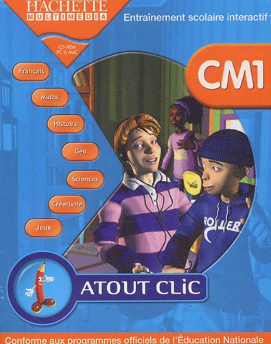  Hachette - Atout clic CM1. - CD-ROM.