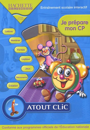 Atout Clic CM1 Sur PC - Hachette Multimédia Big Box - Jeu éducatif