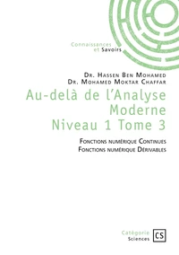 Au-delà de l'Analyse Moderne - Niveau 1