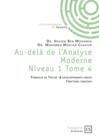 Au-delà de l'Analyse Moderne