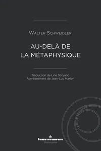 Au-delà de la métaphysique